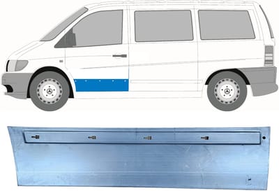 Reparatiepaneel voor deur voor Mercedes Vito I W638 1996-2003 / Links