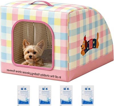 Verkoelend Kattenhuis - Geïsoleerd Bed - Hitte Ontlasting - Directe Koeling - 12 x 30 x 12 cm - Pup