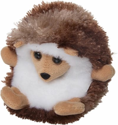 Nature Planet pluche kleine Egel knuffel - 13 cm - Dieren speelgoed knuffels cadeau - Knuffeldieren