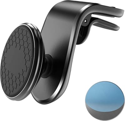 Telefoonhouder Auto | Magnetisch | Universeel | Ventilatie rooster | Magneet Houder voor Smartphones - Zwart