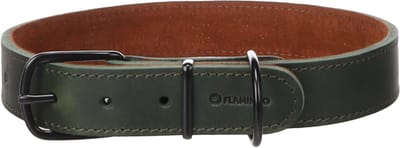 Hond Halsband Montana Groen XXL 53-63cm 28mm