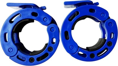 Veilige Klemmen voor 2 Inch Olympische Halterstang - Gewichtslots voor Fitness en Krachttraining