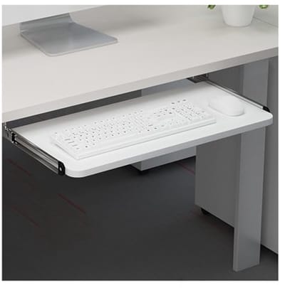 Toetsenbordlade voor Onder Bureau - Ideaal voor Kantoor en Thuisstudie, 75x25cm