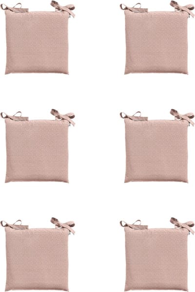Madison - Zitkussen - Universeel - 6st - 46x46cm - Outdoor Check Pink