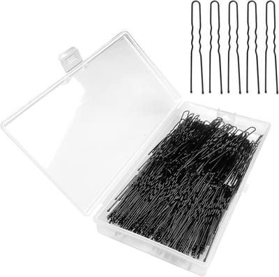U-vormige Haarspelden Set van 200 - 6 cm Golvende Haarclips voor Vrouwen