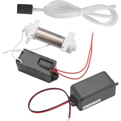 500mg Ozonisator Ozon Generator Buis met Accessoires voor Luchtzuivering Sterilisatie Thuis 220V 110V white
