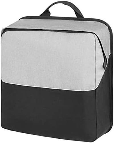 Fiets achtertas - Fietstas bagage - Boodschappen vervoeren - Reflecterende strips - 24 liter - Grijs