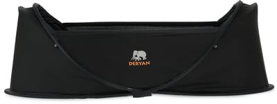 Deryan Luxe Infant Inklapbare Campingbedje - Baby klamboe - Zwart