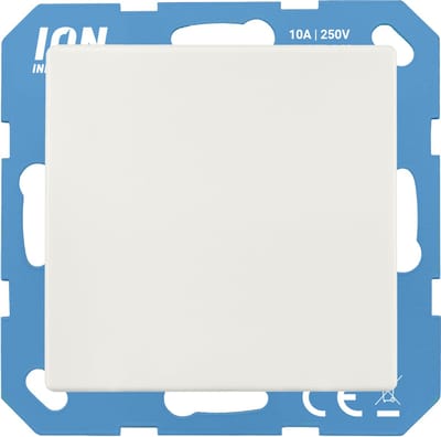 ION V1/J1 inbouwschakelaar polarwit kruis
