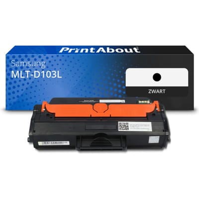 PrintAbout huismerk Toner MLT-D103L (SU716A) Zwart Hoge capaciteit Geschikt voor Samsung