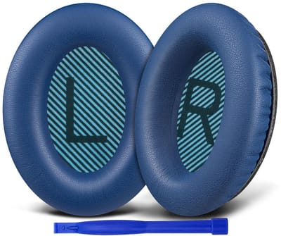 Dailygoods - SOULWIT oorkussens vervangen voor Bose SoundTrue Around-Ear II (Sound True AE2) hoofdtelefoons, earpads cushions met zacht proteïneleer en schuim met hoge dichtheid