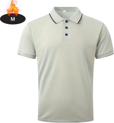 Livano Poloshirt Heren - T-Shirt Heren - Shirt - Overhemd - Polo Shirt - Matcha - M