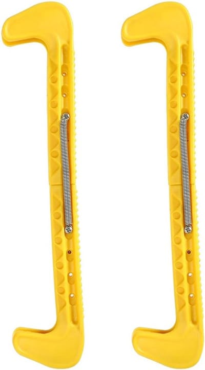 Schaatsbeschermers - Schoenhoezen Skatehoezen - Schaatsen Beschermen - Verstelbare Veer - 25-31 cm - Geel