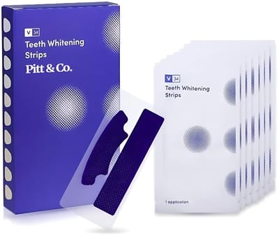 PAP+ Whitening Strips – Tandenblekers - Veilig Tanden Bleken – V34 Colour Strips – Voor Natuurlijke Wittere Tanden in 14 Dagen – Tandenblekers - Teeth Whitening Strips