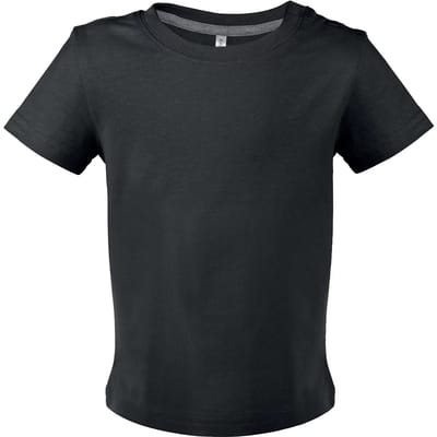 Kariban Baby-t-shirt korte mouwen K363 - Black - 3M