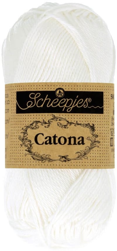 Scheepjes Catona 10gr - 106 Snow White