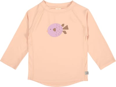 Lässig Zwemshirt Rashguard Lange Mouw Splash & Fun Fish peach rose, 13-18 mnd. Maat 86
