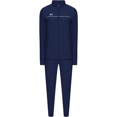 Under Armour UA M Challenger Tracksuit-BLU Heren Trainingspak - Midnight Navy - Wit