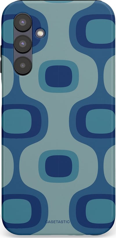 Casetastic Hoesje Geschikt voor Samsung A25 - Stijlvolle Beschermende Duo-layer Case - Vintage Flow