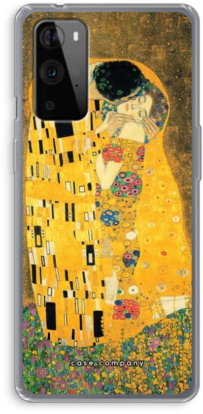 Case Company® - Hoesje geschikt voor OnePlus 9 Pro hoesje - Der Kuss - Soft Cover Telefoonhoesje - Bescherming aan alle Kanten en Schermrand