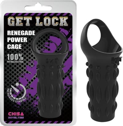 Chisa - Get Lock - Power Cage - Zwart