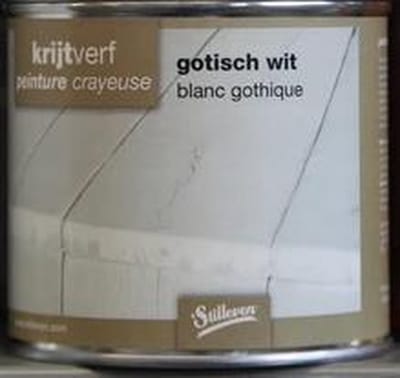 Stilleven Krijtverf gotisch wit 0,5l