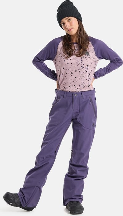 Wms Vida Stretch 2L Pants - Purple
