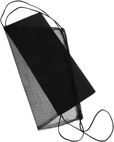 Sportbal Tas - Netje Rugzak - Ballen Opbergen - Duurzaam Oxford Materiaal - 44x38 cm - Zwart
