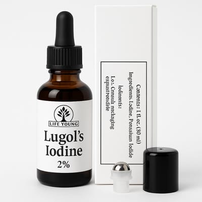 Tuana Kruiden - Lugol Iyot Damla- Lugol Aromel Jodiumdruppels - 5% - DOG09-A