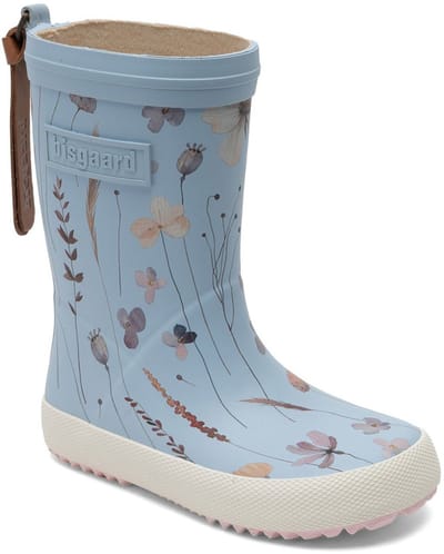 Blauwe kinderregenlaars Fashion "Lavender Blossom" van Bisgaard 27