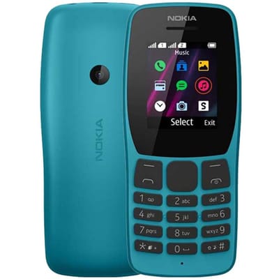 Gereviseerde Nokia Originele Nokia 110 (2019) Dual SIM mobiele telefoon Simple Set
