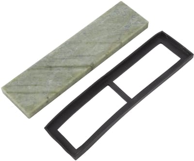 Dailygoods- Keukenslijpsteen 10000 korrel - Slijpsteen voor messen - Compact formaat 20x5x1,2 cm - Optimale scherpte - Veelzijdige compatibiliteit - Duurzaam ontwerp
