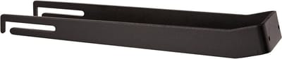 Voorwielhouder Fietsrek - Extra Wielsteun - Fiets Transport - Gepoedercoat Aluminium - Tot 29 Inch - Zwart