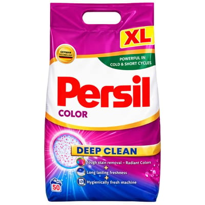 Poudre à laver Persil Deep Clean pour textiles de couleur XL 2,75 kg (50 Lavages)