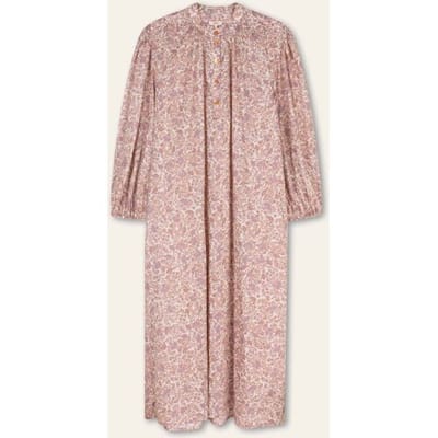 Oilily Dragon Fruit Long Jurk- maat34 Lavender Mist