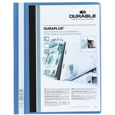 Durable DURAPLUS® snelhechter - A4 formaat - Blauw - per stuk