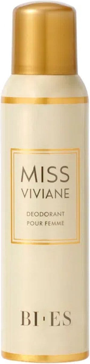 12x Bi-es Miss Viviane Pour Homme Deodorant 150ml