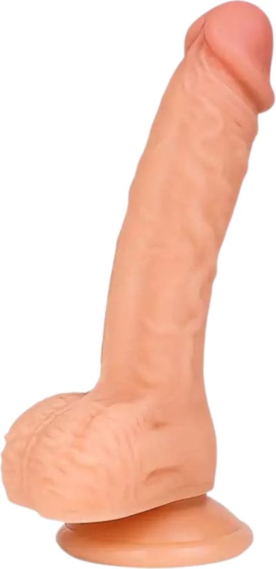 Bovista Dildo - Anaal - Met Zuignap - Siliconen - Sex Toys - Voor Mannen & Vrouwen - Voor Koppels - Couples - Beige