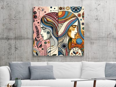 Kunstprint | Wanddecoratie | Canvas | 30 × 30 cm