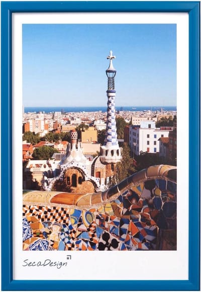 SecaDesign Iris Fotolijst - Fotomaat 10x15 cm - Blauw