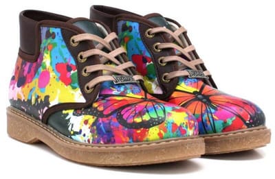 GOBY Butterfly Enkellaarsjes - Damesboots - Handgemaakt - Hoge Kwaliteit - Maat 36