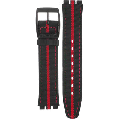 Swatch Irony - Big - YG + Scuba - YD AYGB7000 YGB7000 The Prince Of Red Stripe band
