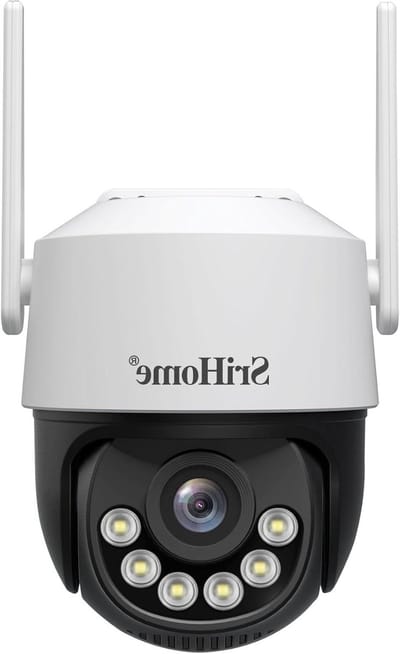Beveiligingscamera Buiten - IP Camera - Huis Beveiligen - Automatische Tracking - 8MP HD - Wit