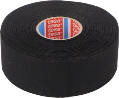 TESA Linnentape PET-wol - 38 mm breed - 300 um dik - Tot 150 graden - 25 meter - zwart