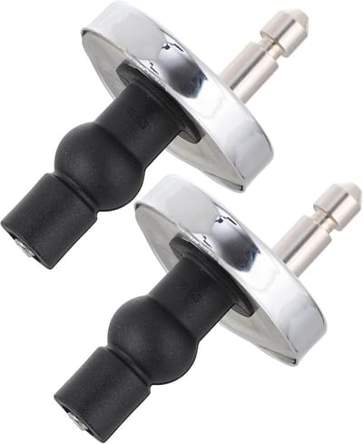Universele WC Bril Scharnieren Set - Top Fix Vervanging Bevestigingsset Inclusief Schroeven