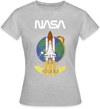 NASA Atlas 3 T-Shirt Dames
