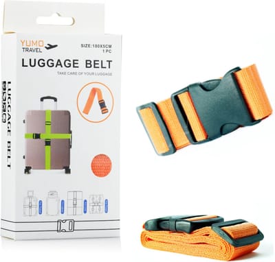 Stevige Bagageriem - Kofferriem voor Koffer & Handbagage - Verstelbaar tot 180 cm - Kofferband - Luggage Belt Strap