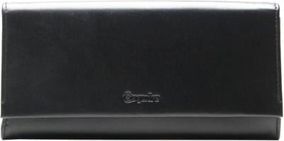 Esquire Portemonnee New Silk Wallet Black Zwart