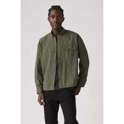 Levi's Zandt Cropped Shirt Größe: M | Casual hemden Outlet | Herren