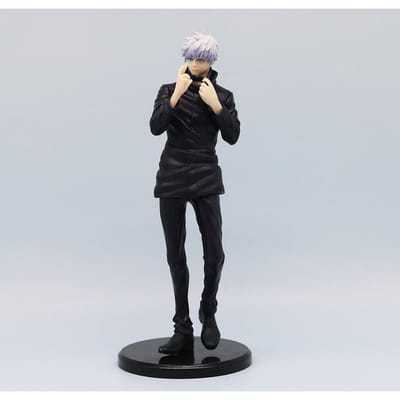 Nieuwe 22cm Jujutsu Kaisen Anime Figuur Gojo Satoru Anime Standbeeld PVC Actiefiguur Verzameling Model Speelgoed Kinderornamenten Mooie Cadeaus black